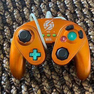 Wii Samus Orange Video Controller Gamers